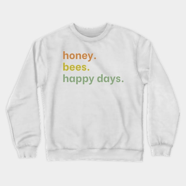 Funny Beekeeper, Beekeeping Gift, Bee Lover Crewneck Sweatshirt by VibrantCraftsCo